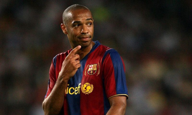 Điểm khởi đầu của Thierry Henry Barca